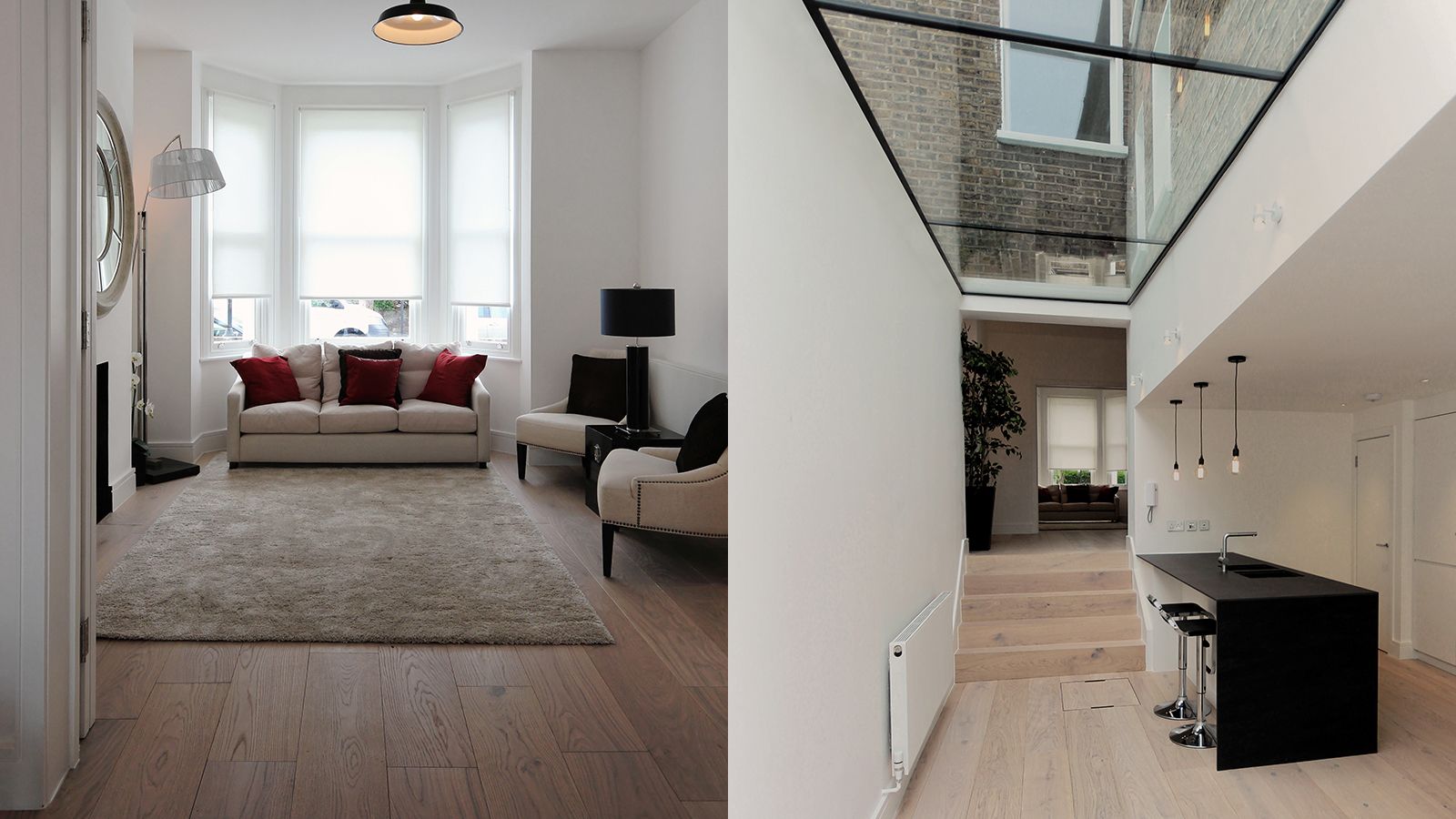 Shepherds Bush – Single Family House: Kitchen through to reception